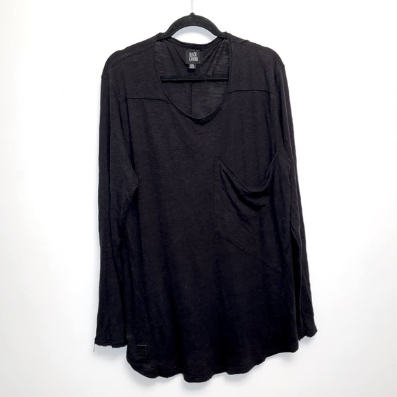 Black Kaviar XXL oversized long sleeves T-shirt​​​​ - Picture 1 of 5
